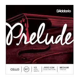 Prelude Strings Cello String Set, 1/2 Scale, Medium Tension